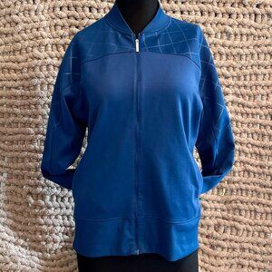 Nike Golf Dri Fit Woman's Jacket Blue Size Large